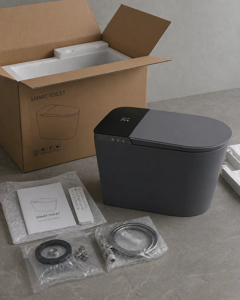 WC smart cu bideu integrat — sterilizare UV